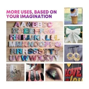 HTVRONT Purpurina holográfica gruesa 3.53 oz3.5 onzas_5