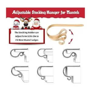 Soporte para calcetines de Navidad paquete de 4 soportes_4