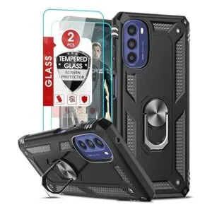 LeYi Funda para Moto G 5G 2022 funda para Moto G 5G con 2_1