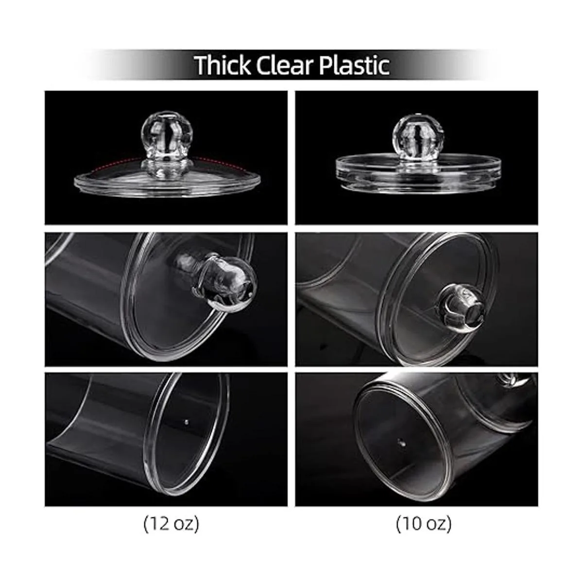 Tbestmax Paquete de 4 soportes Qtip 10 onzas_2