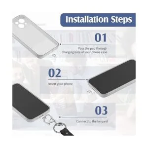 24 piezas de cordón universal para teléfono parches de_3