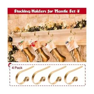 Soporte para calcetines de Navidad paquete de 4 soportes_2