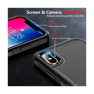 SPIDERCASE Funda para iPhone XXS doble capa protección_5