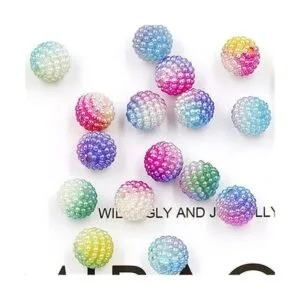 Xeahung 120 cuentas redondas de cristal acrílico de_7