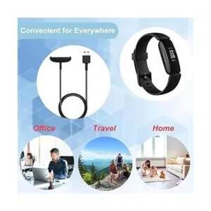EXMRAT Cargador de repuesto compatible con Fitbit Inspire_6