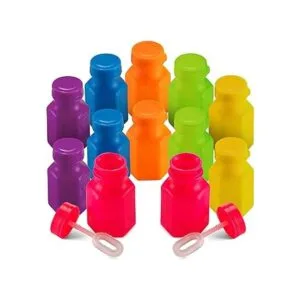 Mini burbujas de fiesta de neón para niños paquete de 12_2