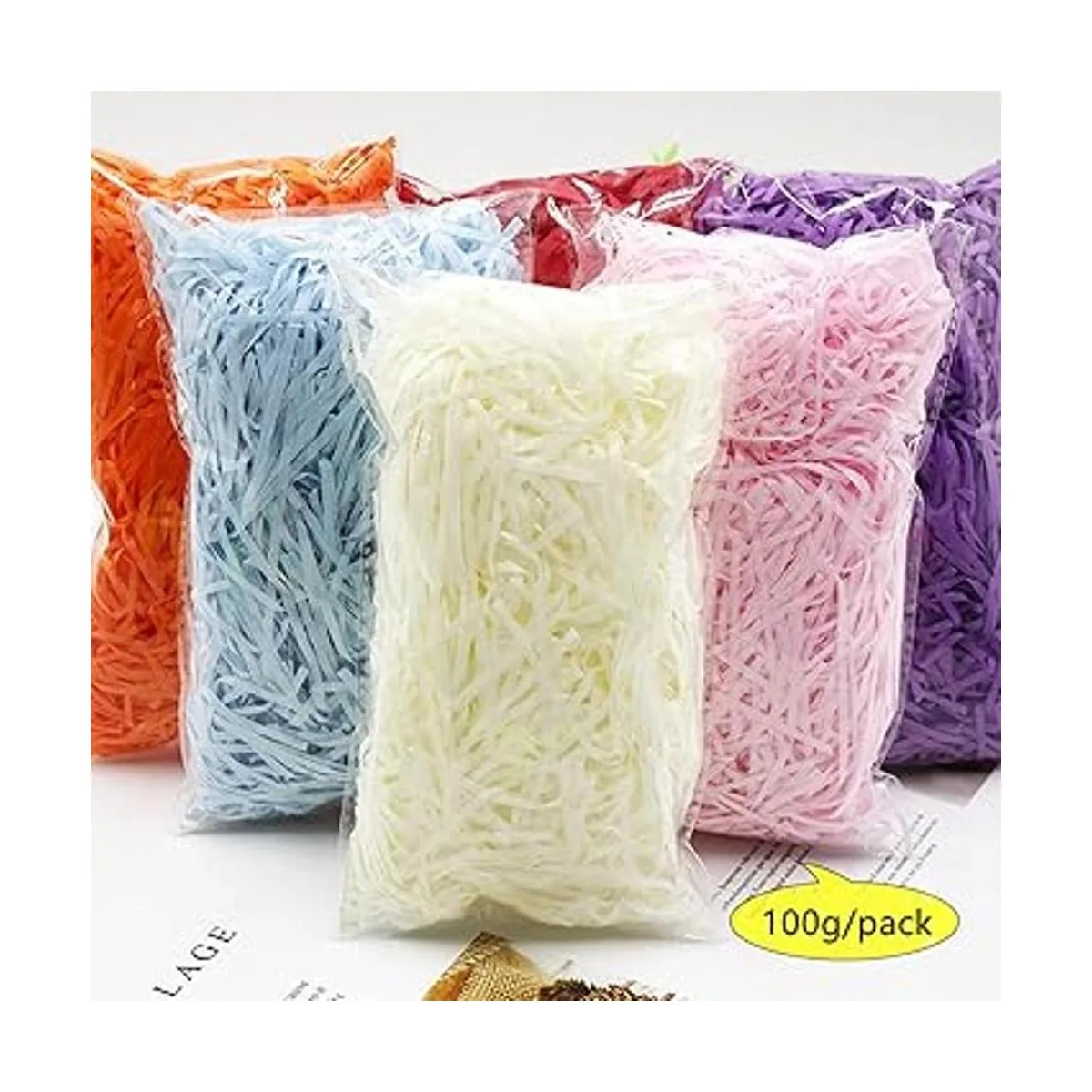 JINZOFLY Trituras de papel de rafia hebras de 3.53 oz_6