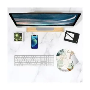 ITNRSIIET Alfombrilla de mouse ergonómica con soporte de_7