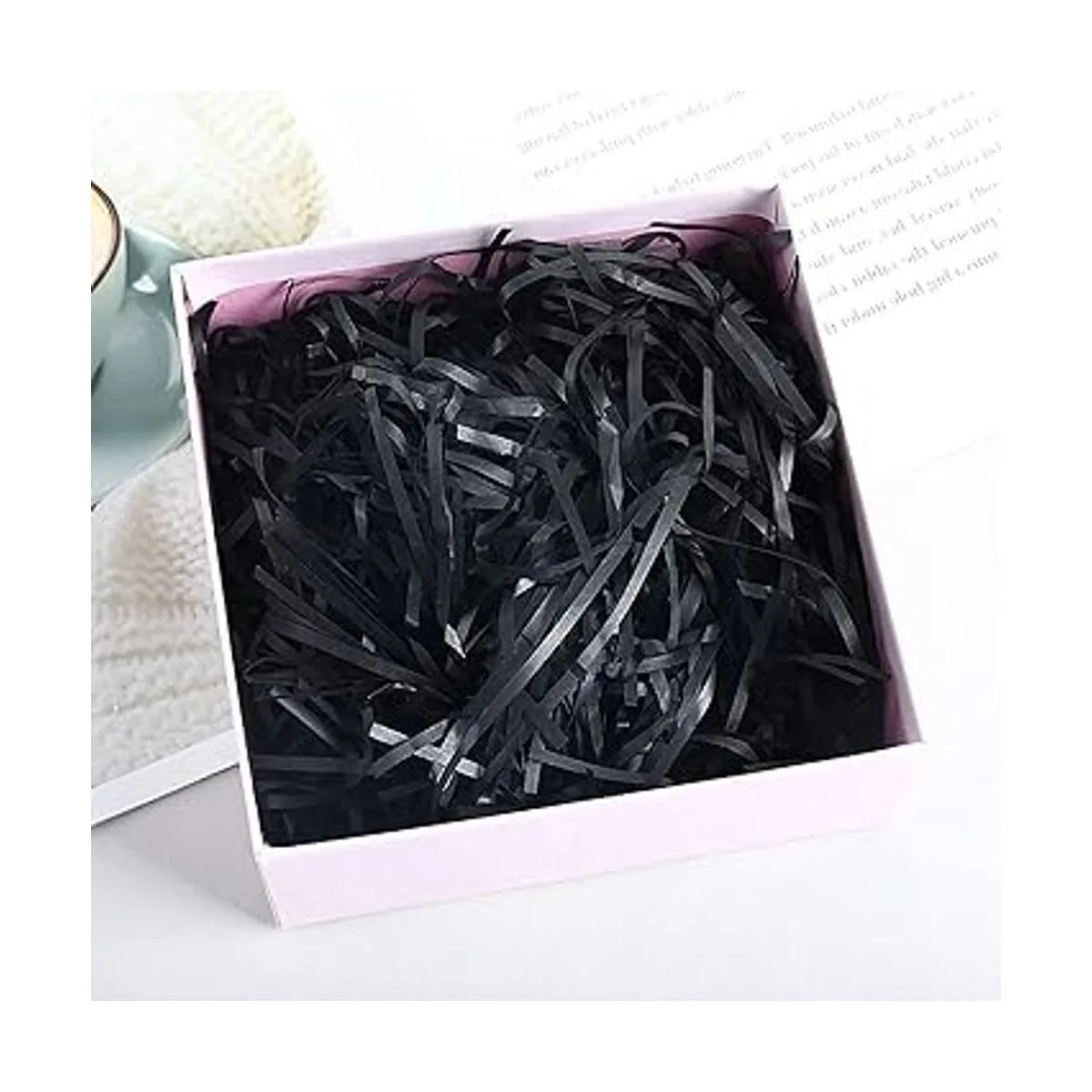 JINZOFLY Trituras de papel de rafia hebras de 3.53 oz_3