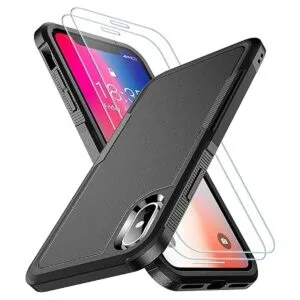 SPIDERCASE Funda para iPhone XXS doble capa protección_1