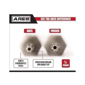 ARES 70093 Juego de brocas de estrella resistentes a_3