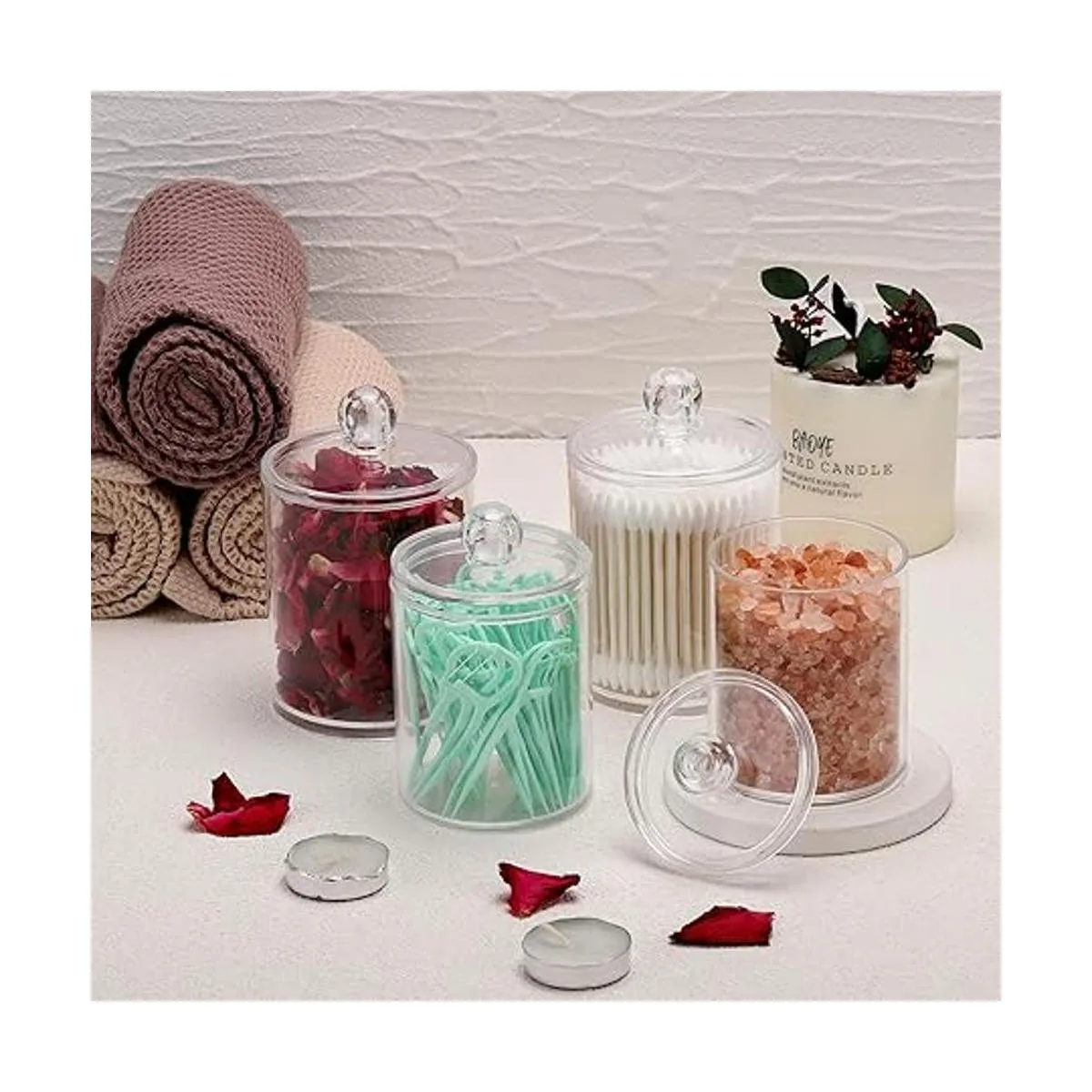 Tbestmax Paquete de 4 soportes Qtip 10 onzas_3