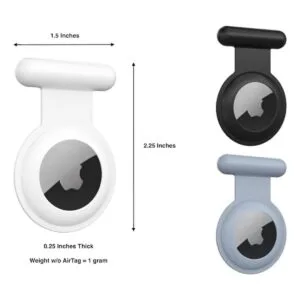 Kaizen Kreations Funda con gancho para AirTag de Apple;_2