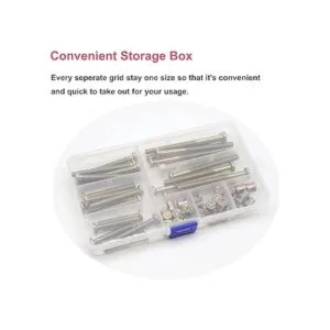 CSeao Kit de repuesto de tornillos para cuna de bebé_7