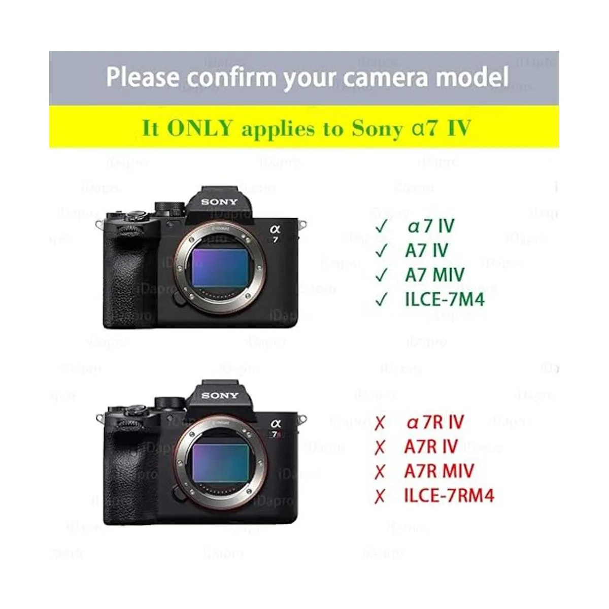 Protector de pantalla para Sony A7 IV A7IV Alpha 7 IV 7IV_2