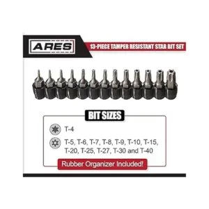 ARES 70093 Juego de brocas de estrella resistentes a_2