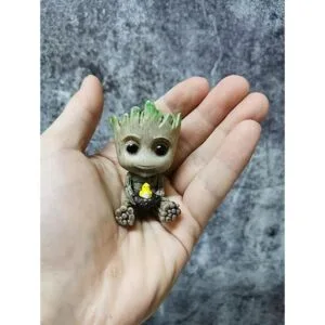 Mini Groot Figurita modelo miniatura accesorios para el_3