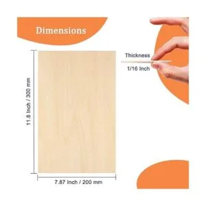 LINSHRY Hojas de tilo 116 5 piezas de 12 x 8 pulgadas de_2