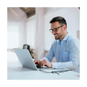 HENRETY Hub USB C Hub USB 3.0 de 4 puertos Hub de datos_5