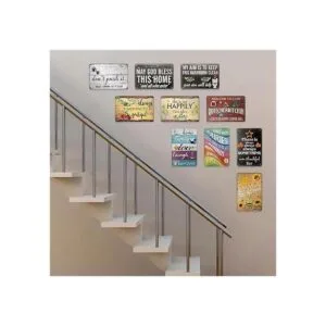 ANJOOY Letrero de hojalata All I Need Today is Coffee_7