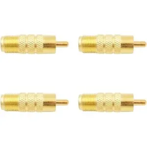 Fancasee Conector coaxial hembra a RCA macho 75 Ohm 4_2