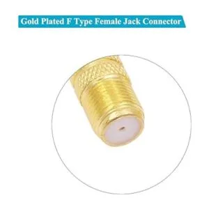 Fancasee Conector coaxial hembra a RCA macho 75 Ohm 4_4