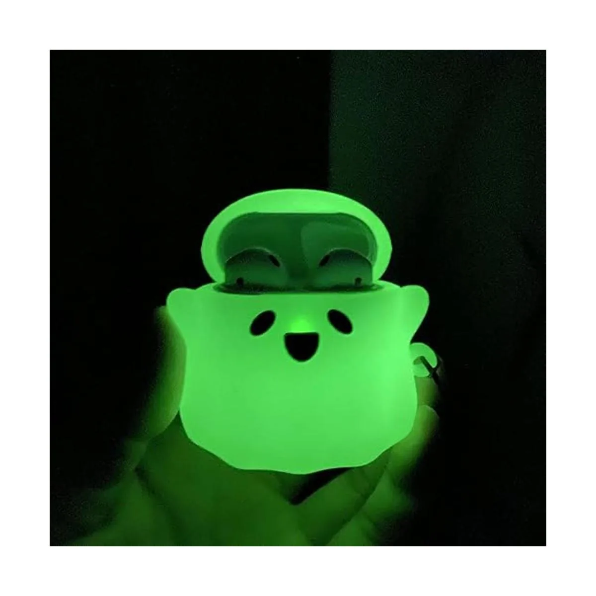 Funda compatible con AirPods funda luminosa y bonita de_7