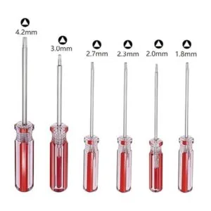 Fongmore Juego de 6 destornilladores magnéticos de cabeza_6