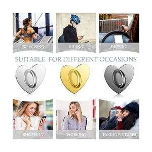 12 anillos de dedo adhesivos para teléfono celular agarre_7