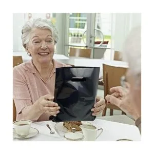 con asa de plástico recuerdos de fiesta bolsas de_6