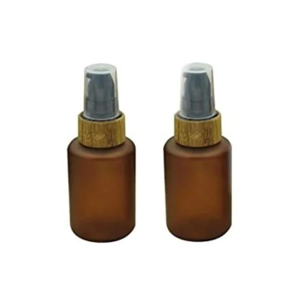 2 botellas vacías rellenables de plástico PET de 2.0 fl_1
