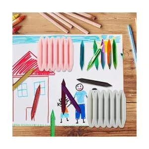 Molde de crayón 2 piezas molde de reciclaje cavidad_4