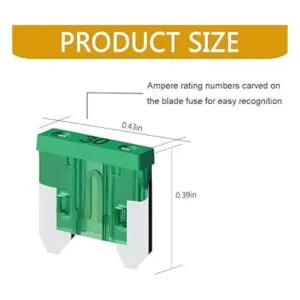 DWARFOO Standard Fuse Assortment kit 3A 5A 7.5A 10A 15A_3