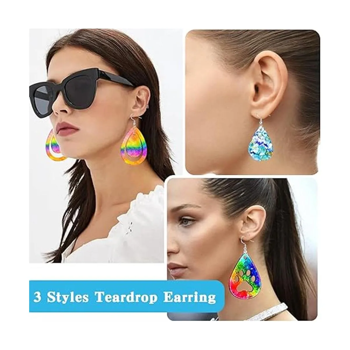 Juego completo de 323 piezas de resina y moldes de resina_5