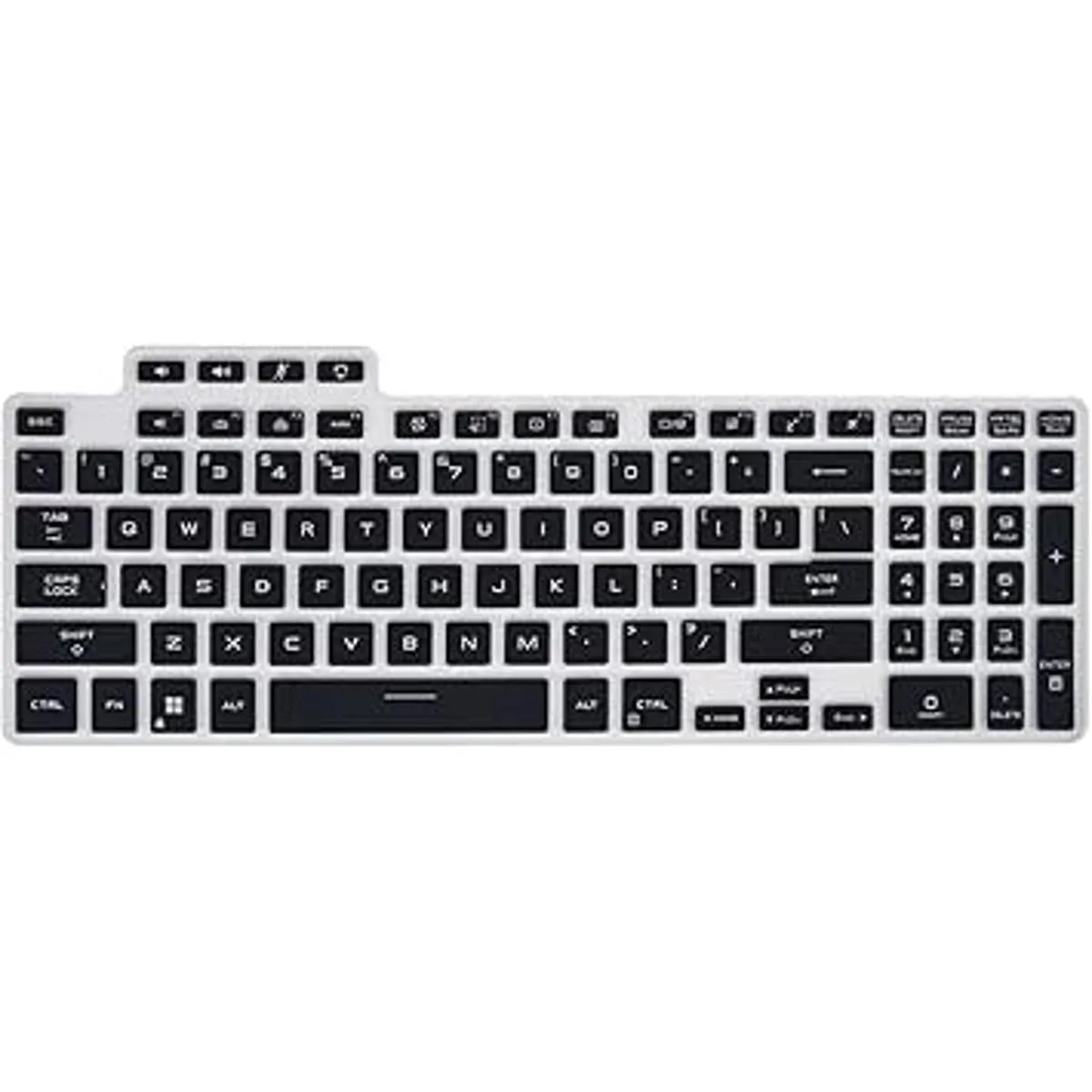 Funda de teclado para ASUS TUF Gaming F15 FX507ZM_3