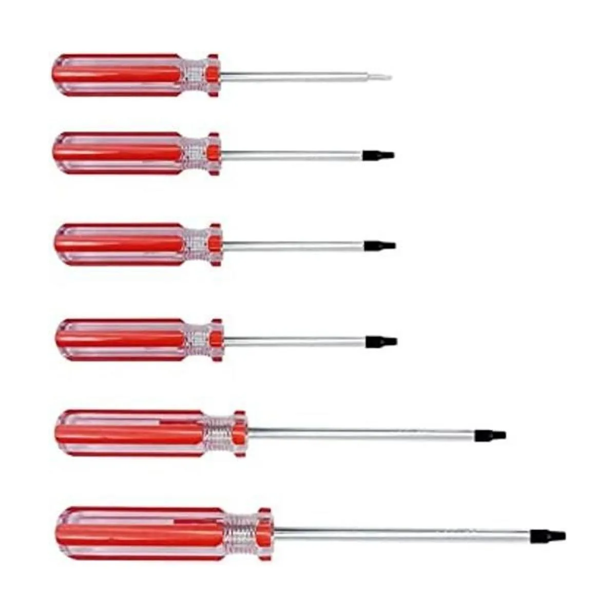 Fongmore Juego de 6 destornilladores magnéticos de cabeza_1