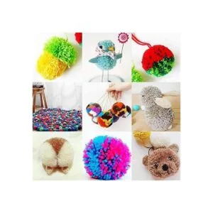 Wayion Pom Pom Maker Art DIY Kit de herramientas de lana_6