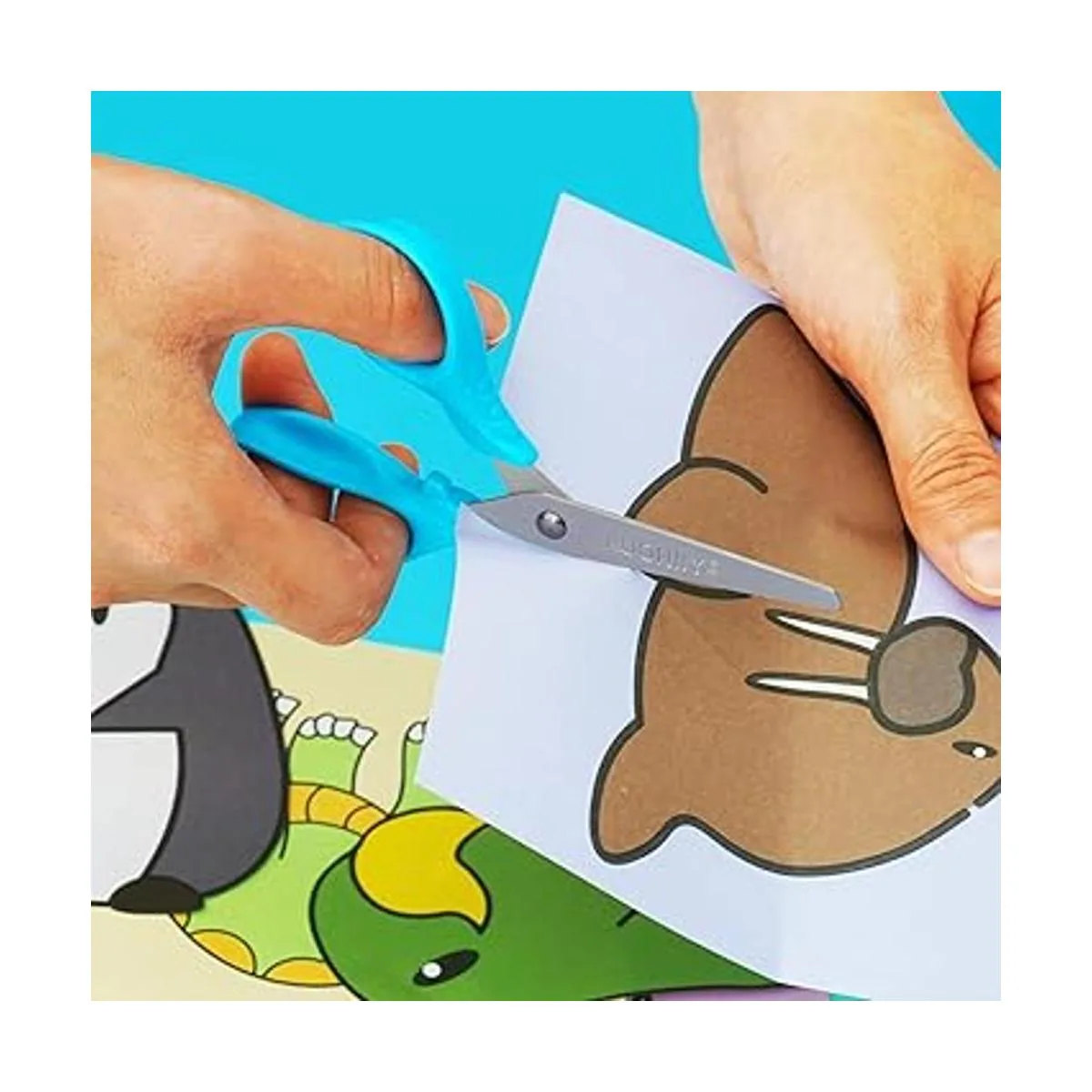 KUONIIY Tijeras para niños tijeras para niños en la_4