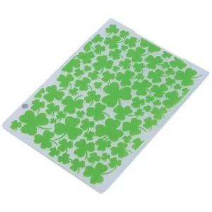 Trébol de plástico en relieve para álbumes de recortes_3