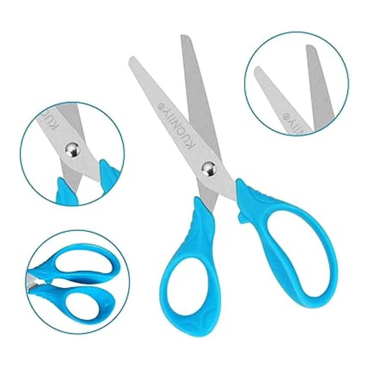 KUONIIY Tijeras para niños tijeras para niños en la_2