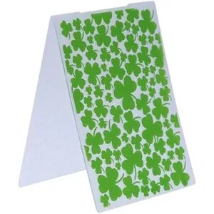 Trébol de plástico en relieve para álbumes de recortes_4