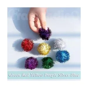 Framendino Pack de 12 bolas interactivas con purpurina_3