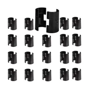 Clips para estantes de alambre 20 pares de 40 piezas para_1