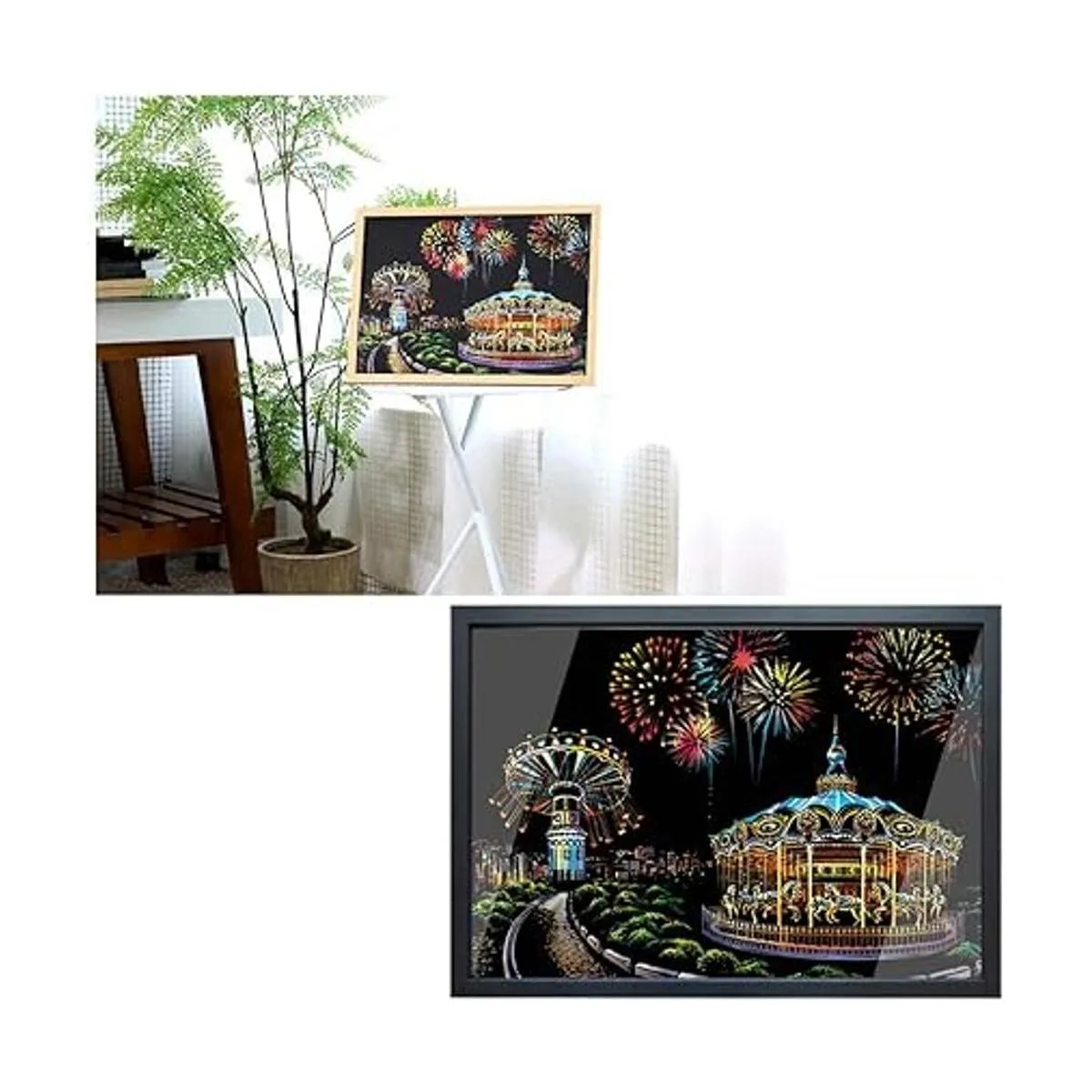 Kits de pintura para rascar para adultos y niños juego de_4