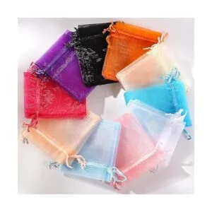 ENNIYU Bolsas de organza transparentes bolsas de regalo_2