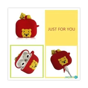Winnie The Pooh Funda de dibujos animados para Apple_3