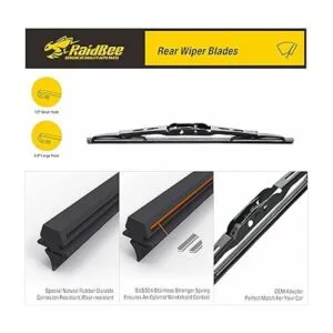 RaidBee Limpiaparabrisas trasero de 12 pulgadas para_4