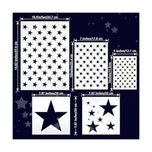 Plantilla de plantilla de 50 estrellas de bandera_2