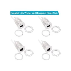 Fancasee 4 unidades 0.217 in x 0.083 in hembra DC toma_2