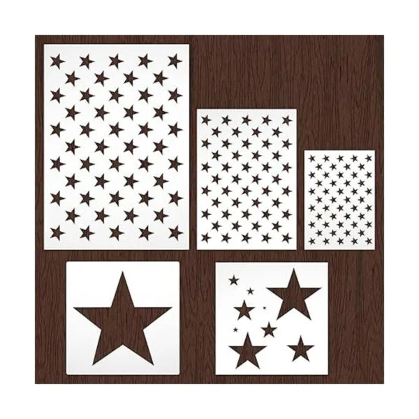 Plantilla de plantilla de 50 estrellas de bandera_1